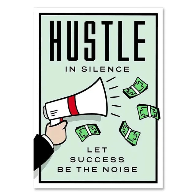 HUSTLE IN SILENCE MONOPOLY