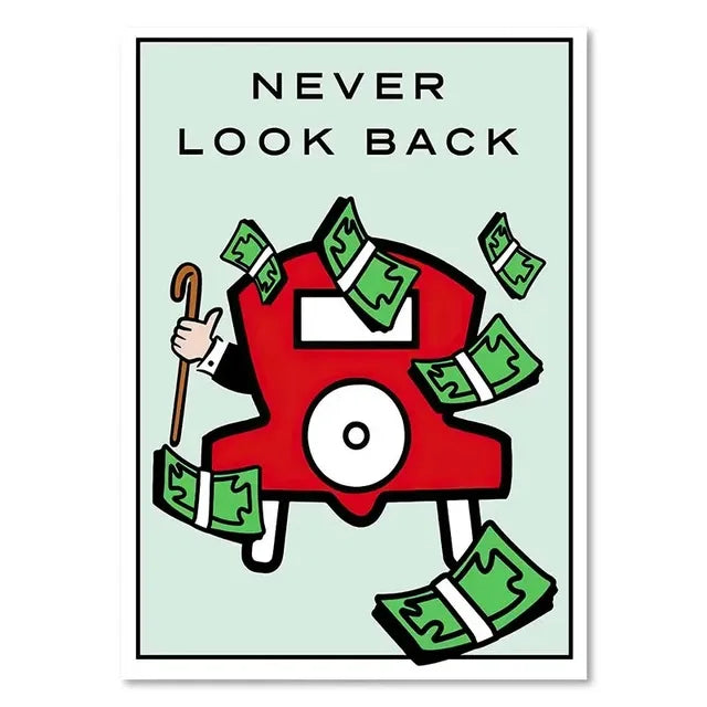 NEVER LOOK BACK MONOPOLY