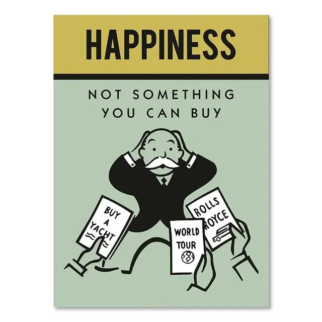 HAPPINESS MONOPOLY