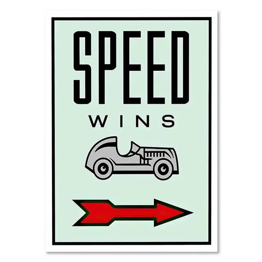 SPEED WINS MONOPOLY